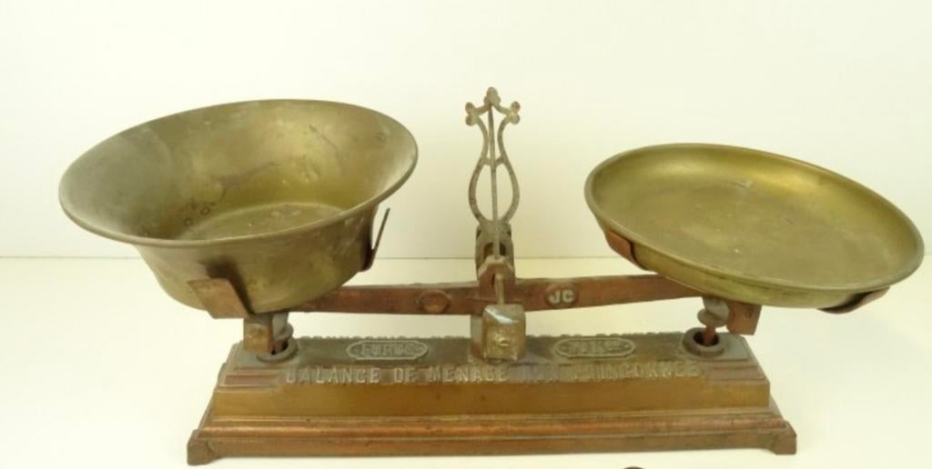 Oude weegschaal als nieuw, Ophalen