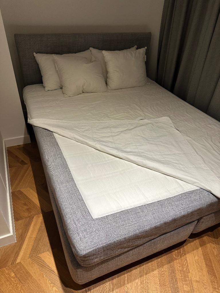 Boxspring IKEA, Ophalen, Gebruikt, Tweepersoons, 200 cm