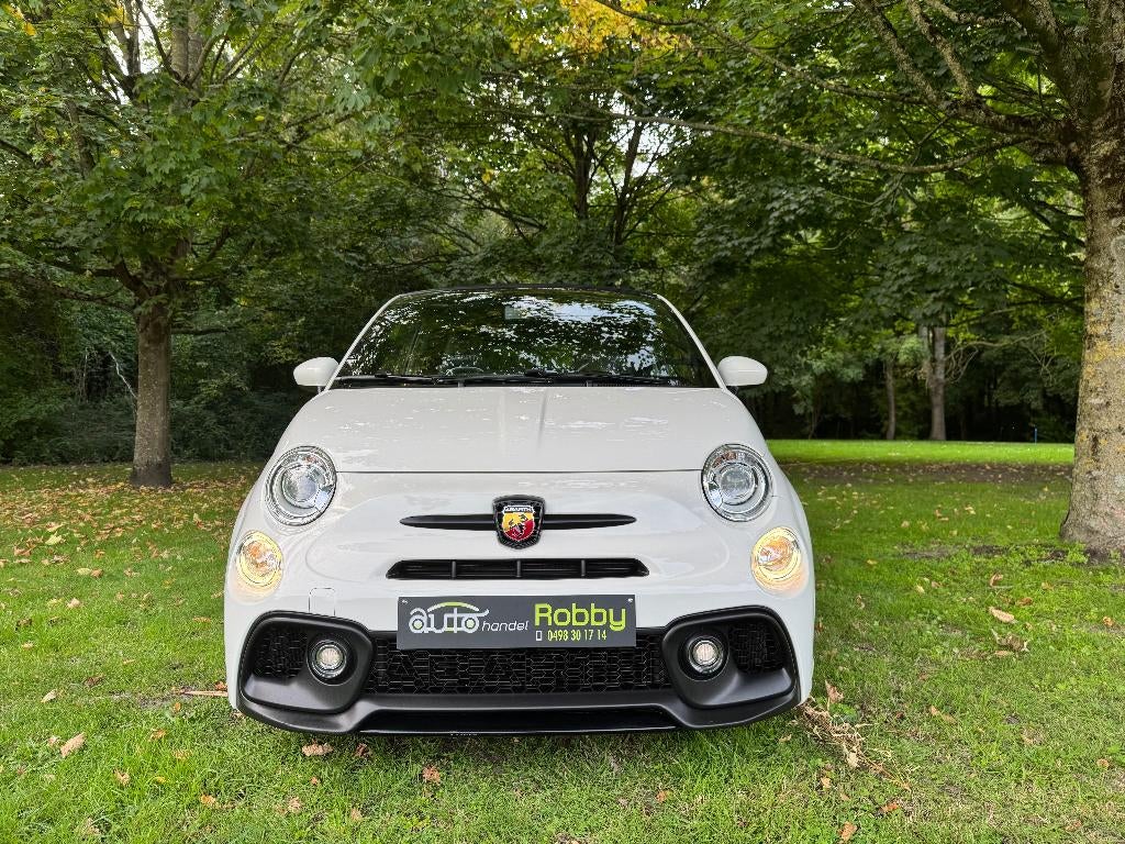 FIAT 500C ABARTH 57.000 KM - TOPSTAAT - GARANTIE -, Autos, Fiat, Euro 6, Entreprise, Noir, 4 cylindres