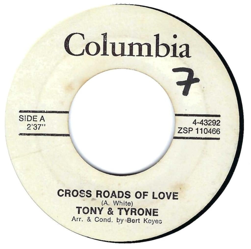 Soul 45: Tony & Tyrone – Cross Roads Of Love, Single, Utilisé, 7 pouces, R&B et Soul