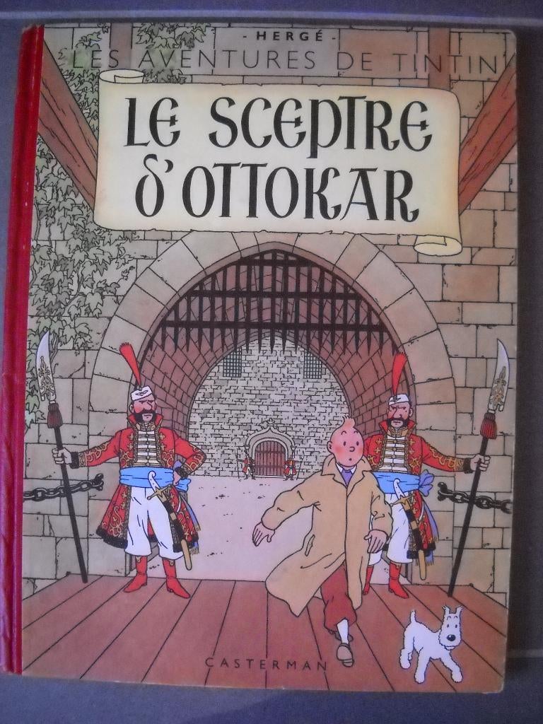 TINTIN - Le sceptre d'Ottokar - B4 1950 - Prix en baisse, Envoi, Utilisé