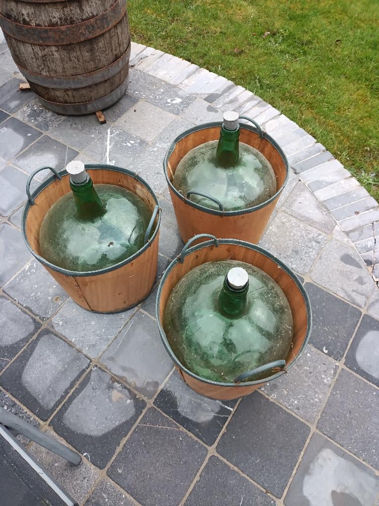 Dame Jeanne - Mandfles, Hobby en Vrije tijd, Ophalen, Gebruikt