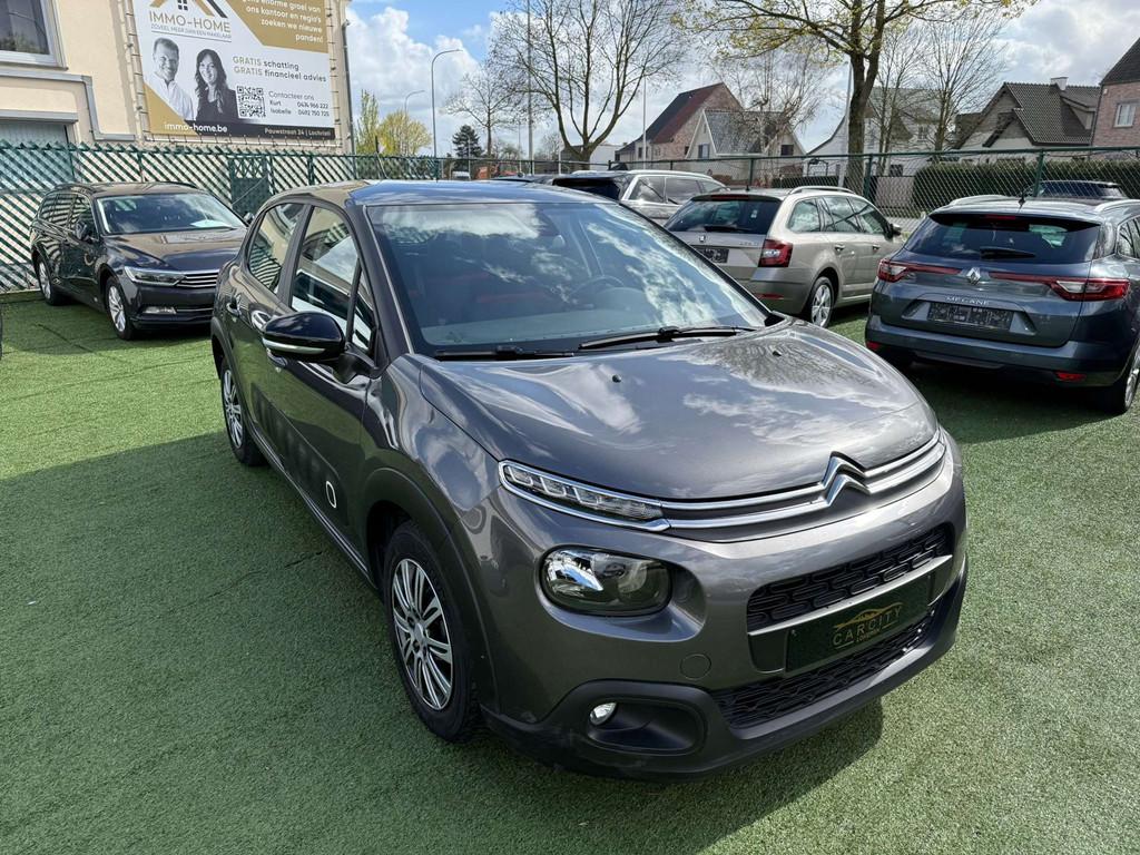 Citroën C3 1.2 PureTech FeelAUTOMAATGPS33596KM, Auto's, Gebruikt, 1199 cc, 110 g/km, Bedrijf
