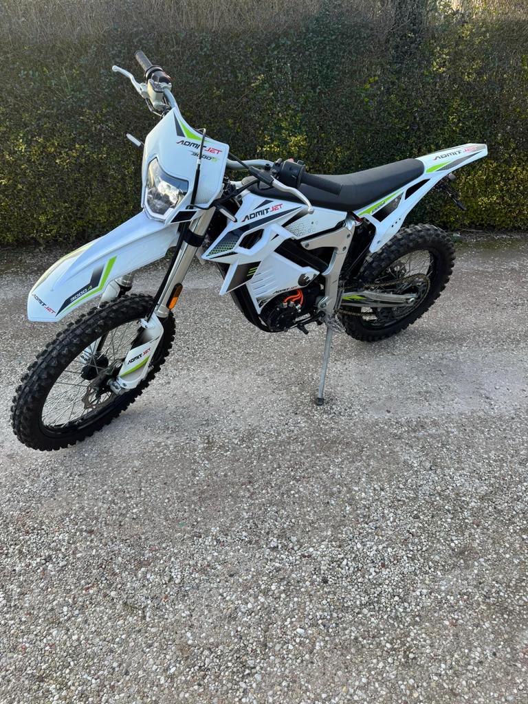 Moto cross full electrique homologué permis b (admitjet), Particulier, Moto de cross, 12 à 35 kW, 1 cylindre
