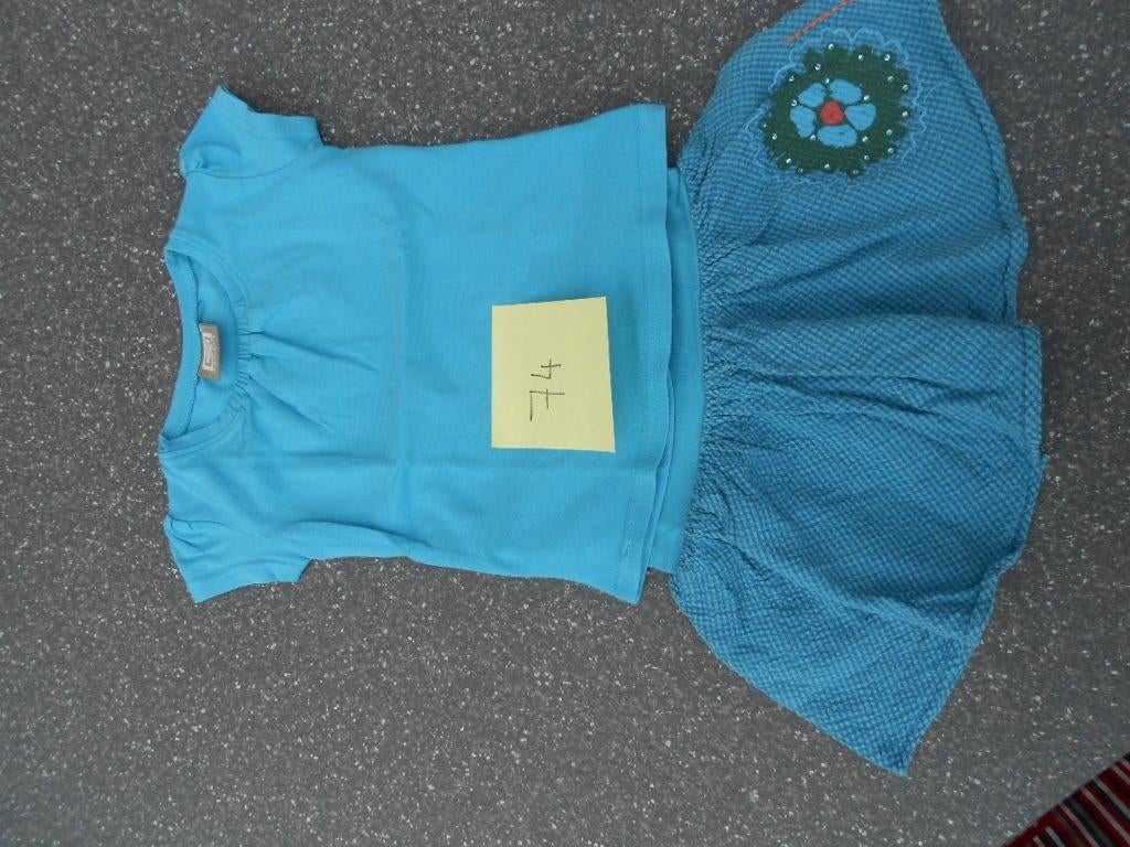 setje 2 stuks mt 74 merk Pirouette, Kinderen en Baby's, Gebruikt, PIROUETTE., Meisje, Jurkje of Rokje