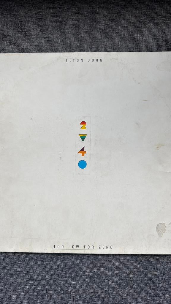 Elton John : Trop bas pour zéro, Enlèvement ou Envoi, Utilisé