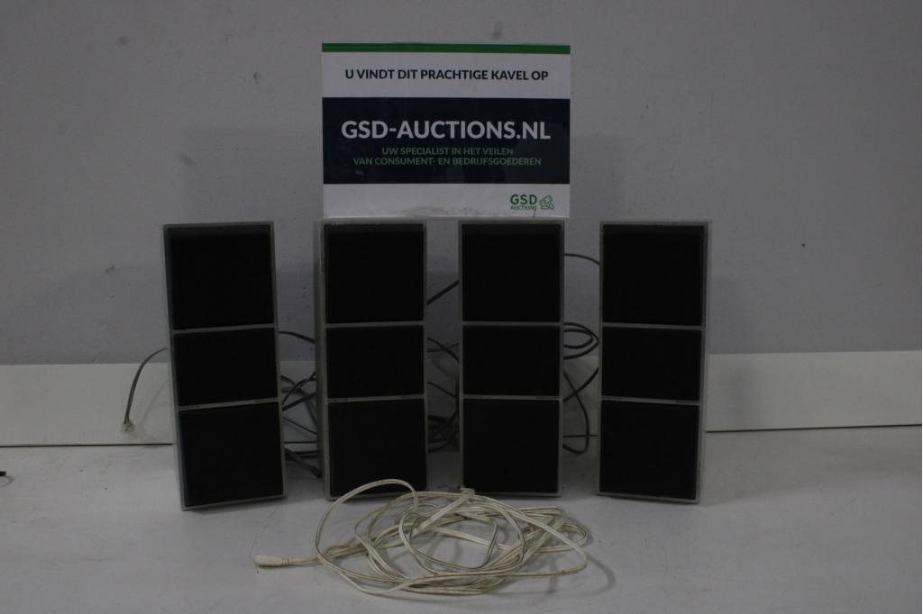 Set van 4 Vintage BEOVOX CX100 Speakers, Niet ingevuld, Niet ingevuld, Niet ingevuld