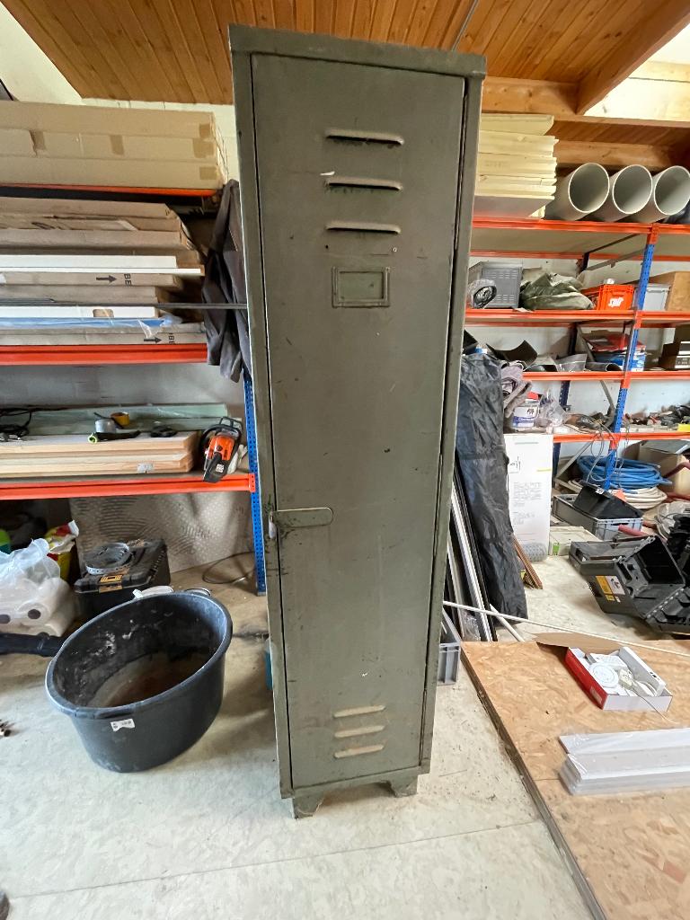 Locker kast, Huis en Inrichting, Ophalen, Gebruikt, Vintage