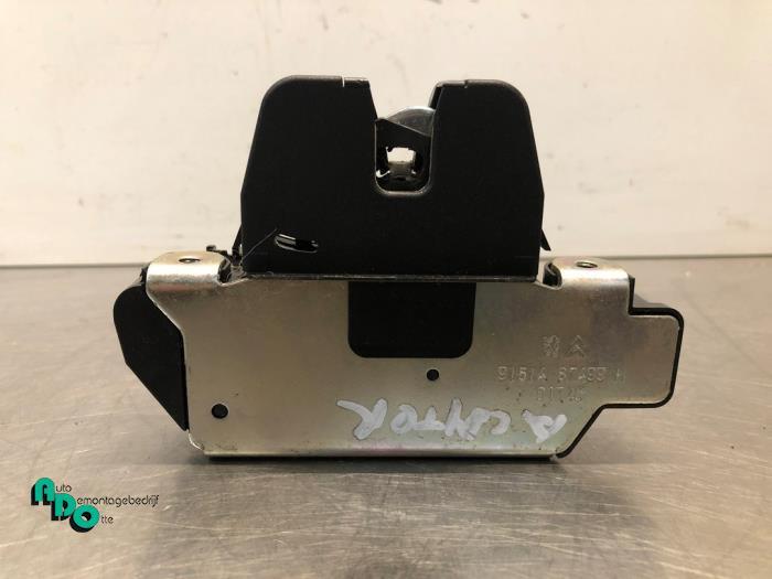 Mécanique de verrouillage capot d'un Peugeot 208 (208 12-), -, 3 mois de garantie, Utilisé, -