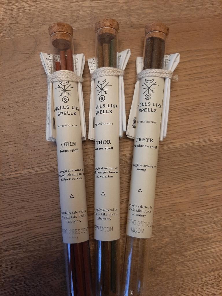 Encens fait main par Odin Freyr, Enlèvement, Neuf