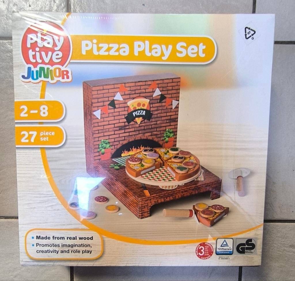 Jeu pizza play set., Enlèvement ou Envoi, Neuf