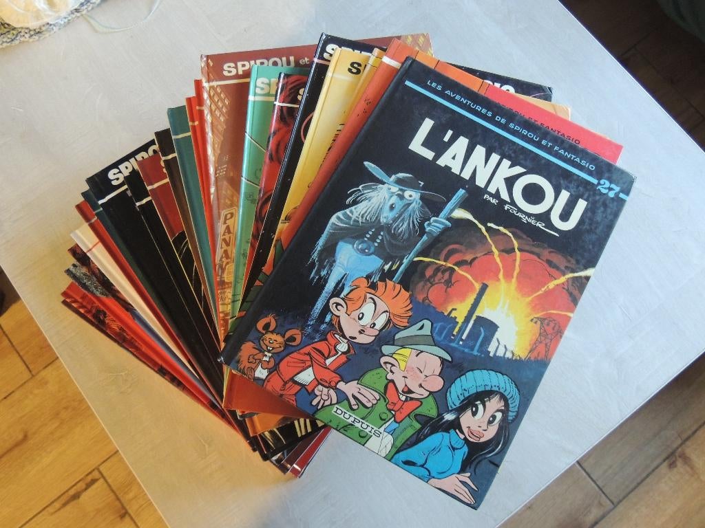 24 BD SPIROU ET FANTASIO EO TBE LOT OU PIECE DESCRIPTIF, Livres, BD, Comme neuf, Série complète ou Série, Enlèvement ou Envoi
