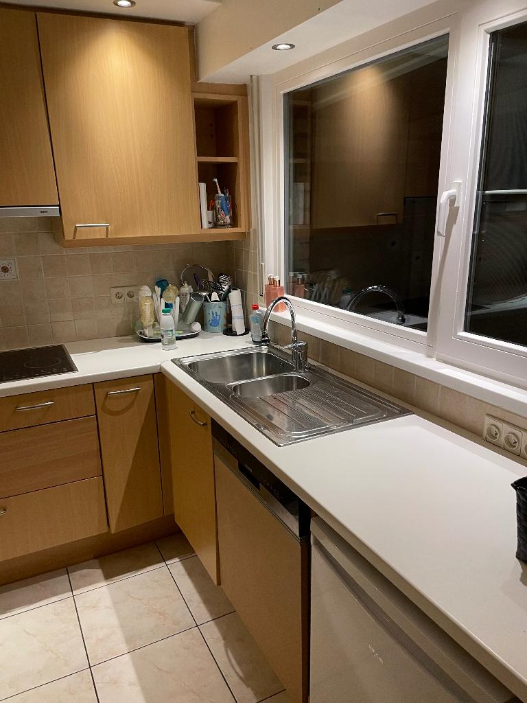 Keuken, Bois, Enlèvement, Utilisé, Cuisine en U