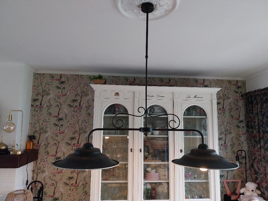 Metalen luster, Maison & Meubles, Enlèvement ou Envoi