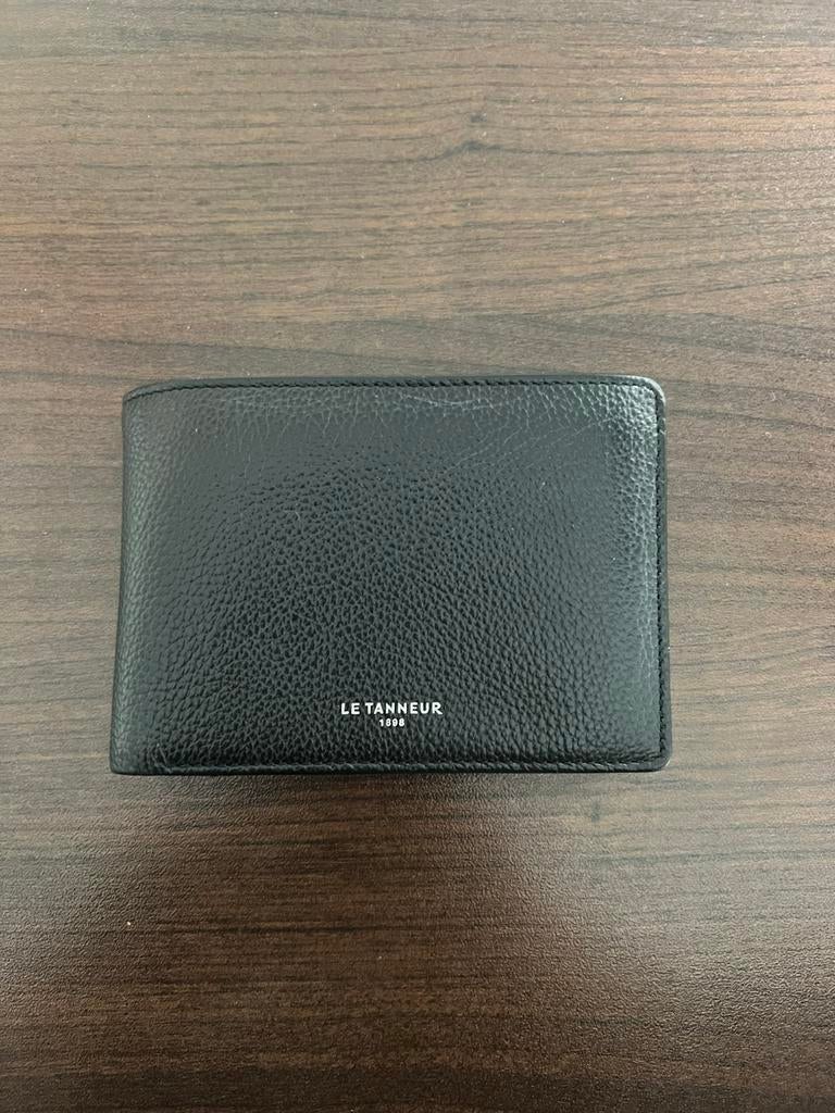 NIEUW - portomonnee Le Tanneur, Ophalen, Nieuw, Zwart, Leder