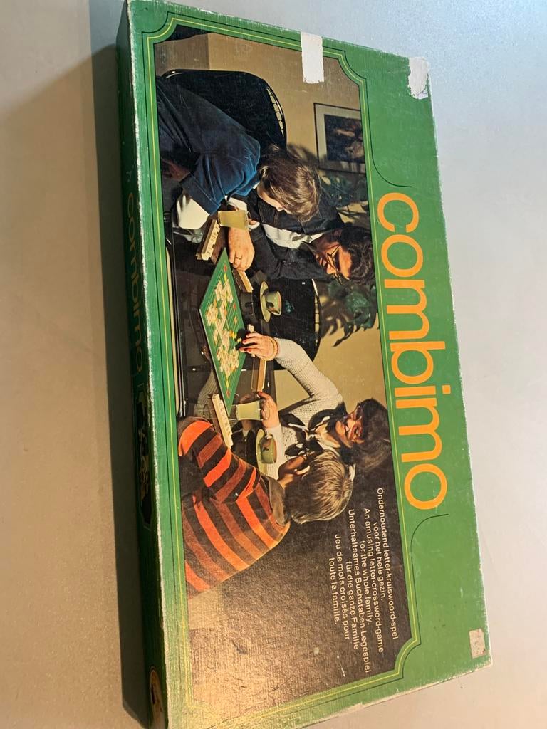 Vintage spel Combino scrabble woordspel, Enlèvement ou Envoi, Comme neuf