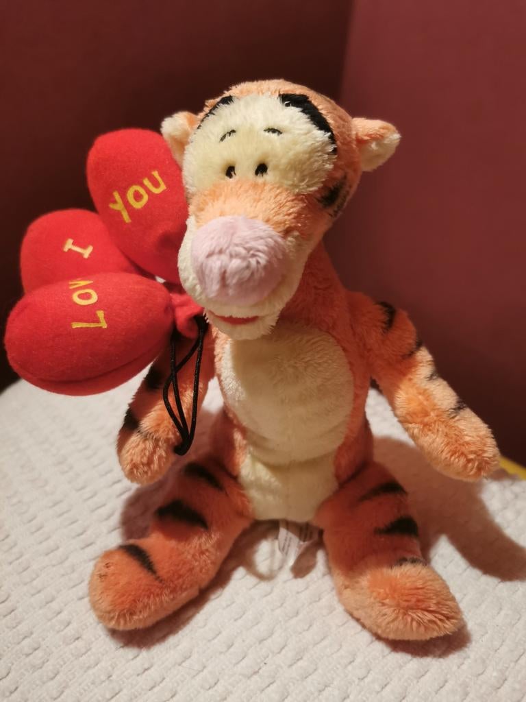 Peluche Tigre Je t'aime, Enlèvement ou Envoi, Peluche