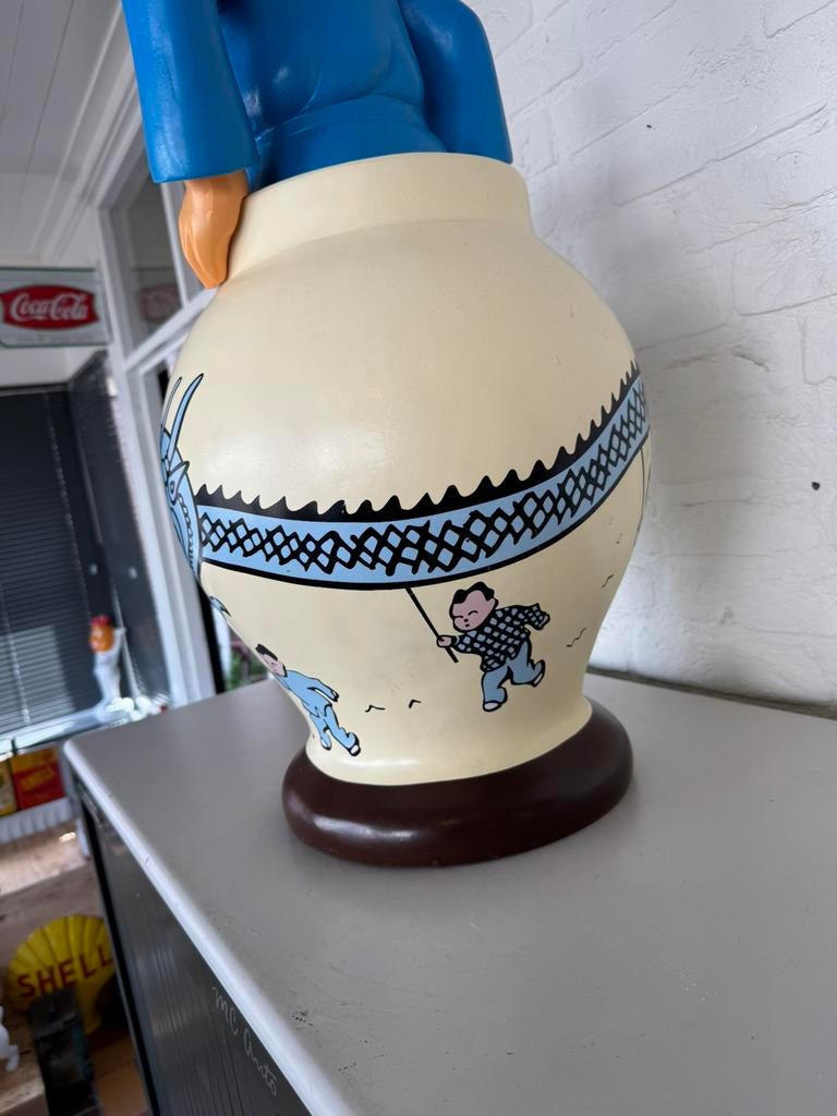 Statue du Grand Tintin dans le vase, Enlèvement, Tintin, Utilisé, Statue ou Figurine