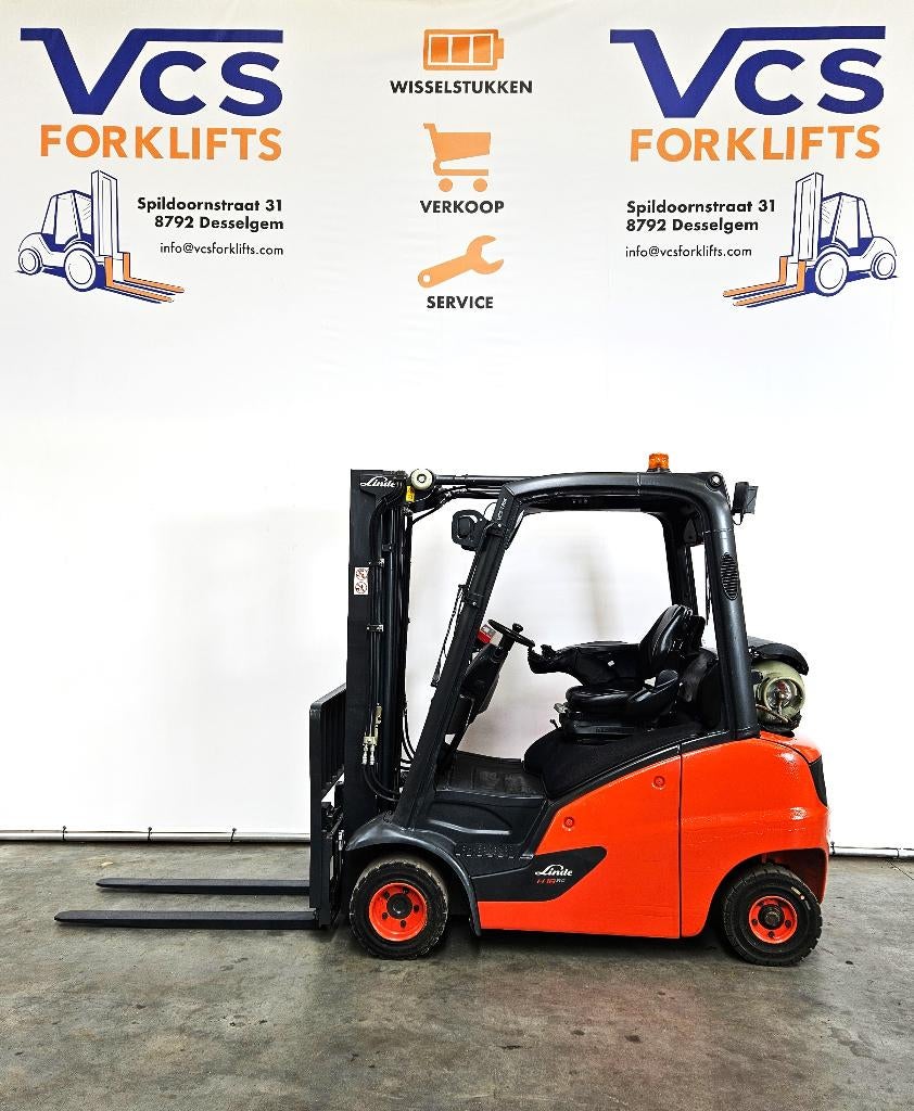 LPG heftruck: 1.8t LINDE - direct inzetbaar!, Zakelijke goederen, LINDE, Heftruck, 1000 tot 2000 kg, Ophalen