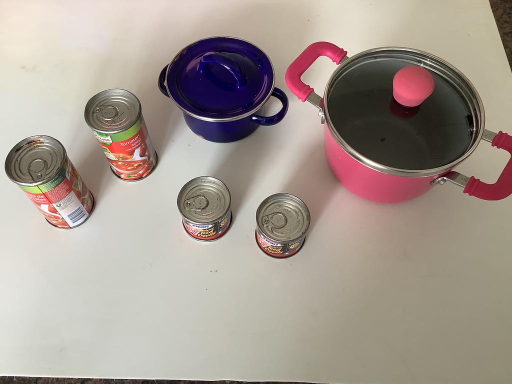 Vintage metalen keukenaccessoires, Ophalen of Verzenden, Gebruikt