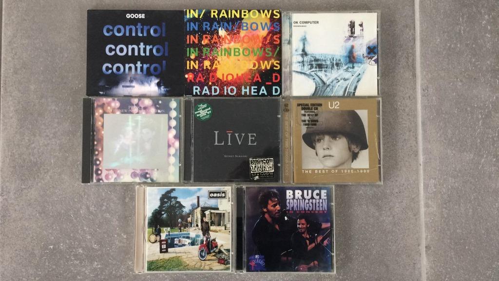 Lot rock cd's (apart verkrijgbaar), Enlèvement ou Envoi, Comme neuf