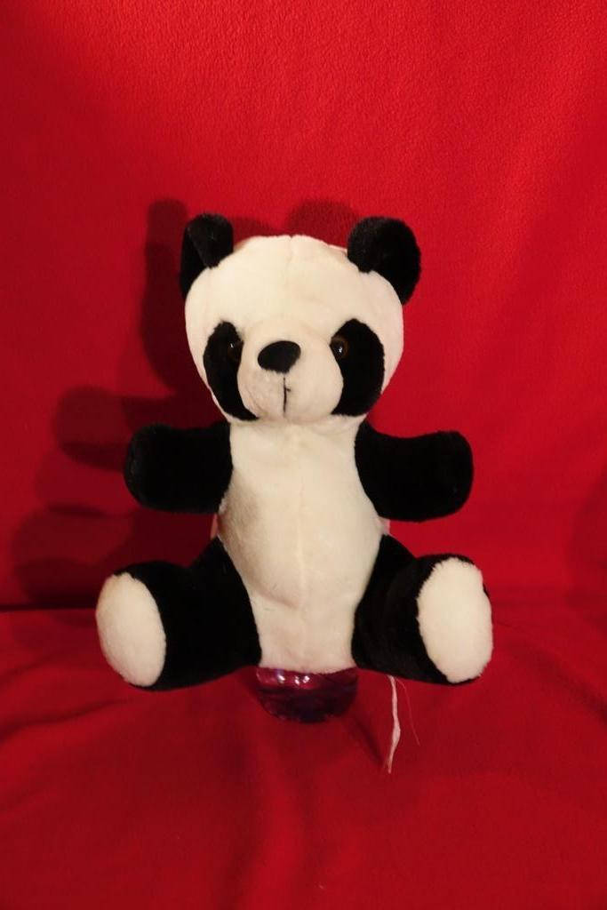 grote handpop panda / pandabeer, Kinderen en Baby's, Speelgoed | Knuffels en Pluche, Ophalen of Verzenden, Gebruikt, Beer