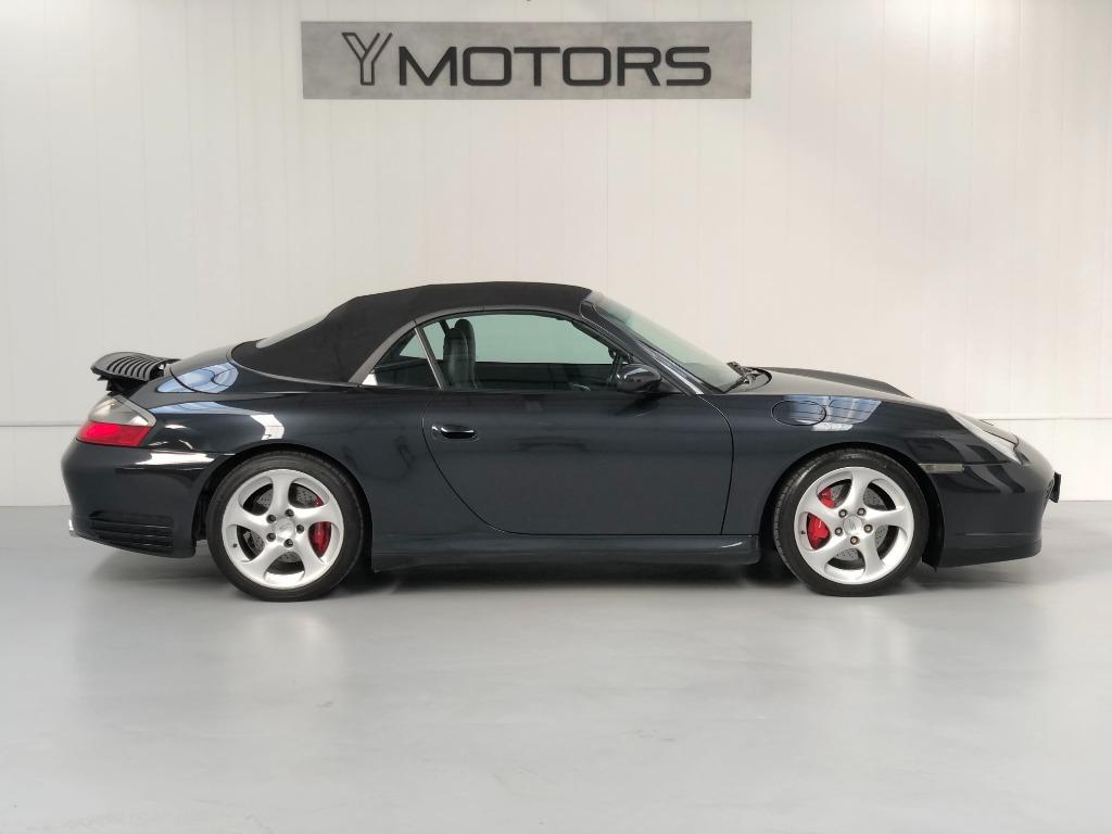 PORSCHE 911 996 CARRERA 4S CABRIO 3.6i 64.000 KM! + HARDTOP, Autos, Cuir, Argent ou Gris, Achat, Electronic Stability Program (ESP)