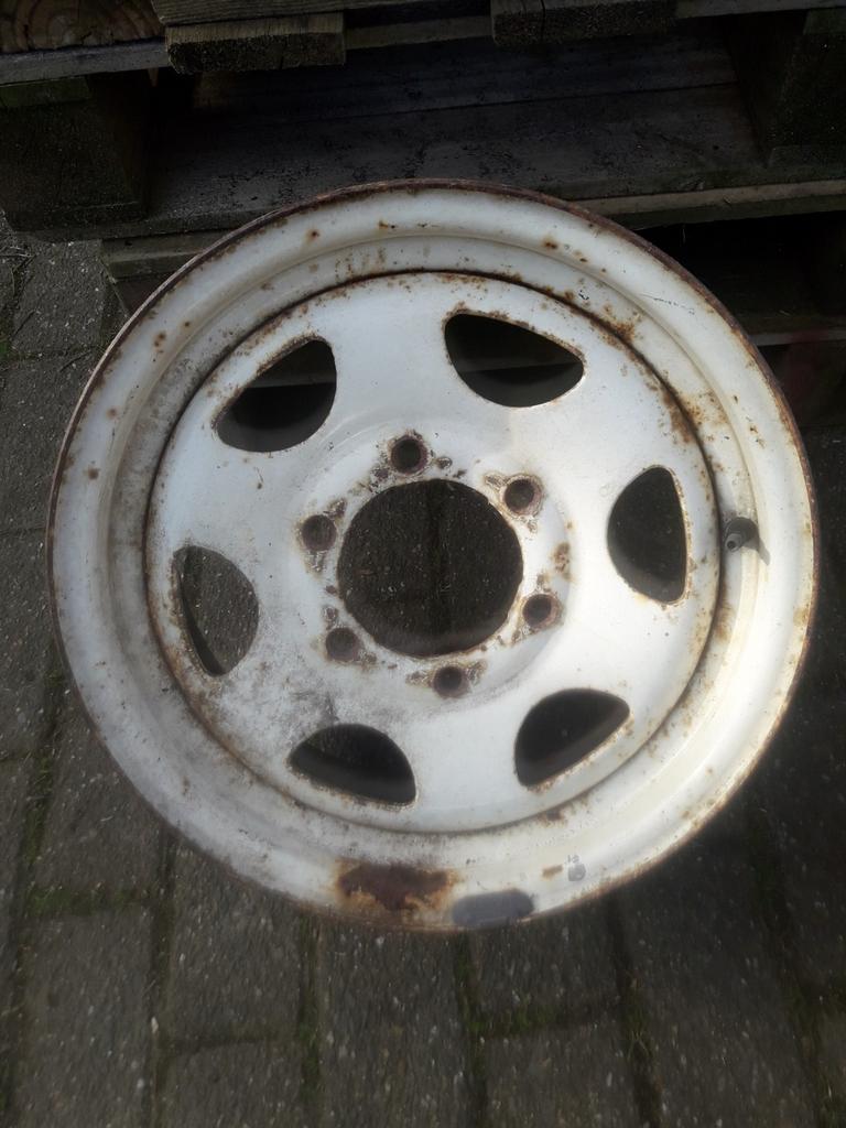 Velgen Mitsubischi Pajero bouwjaren '94-'98, Ophalen, Gebruikt