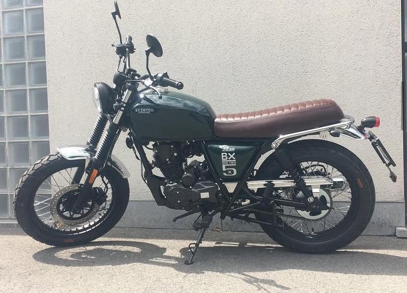 Brixton BX 125cc groen, Motoren, Particulier, 125 cc, Overig, 11 kW of minder