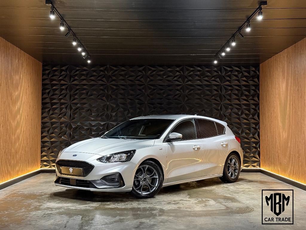 ✅ Ford Focus 1.5TDCi ST-Line GARANTIE Automaat ACC Act.Lijna, Autos, Focus, Argent ou Gris, Achat, Euro 6