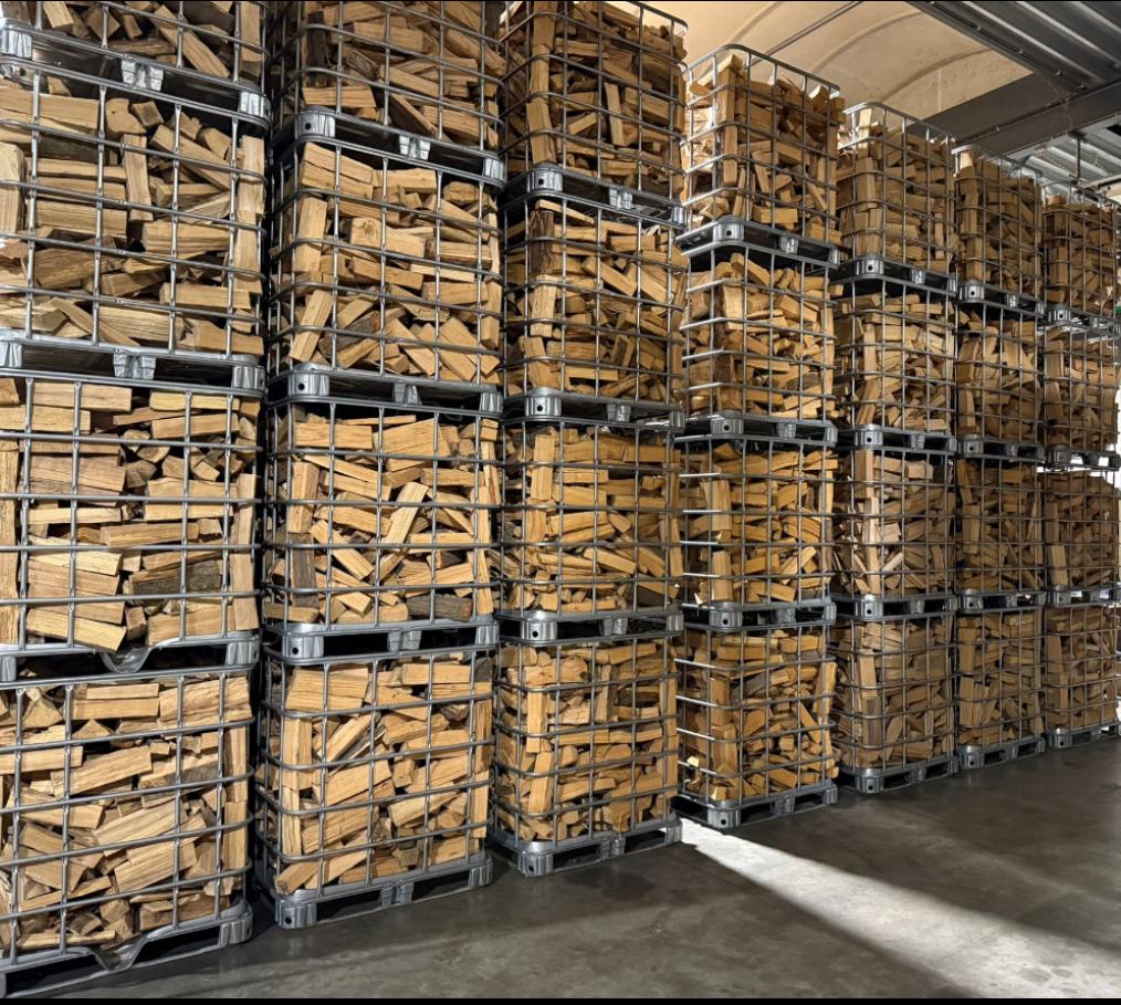 Droog 1 ste keuze Brandhout eik,beuk, Tuin en Terras, Ophalen, Blokken