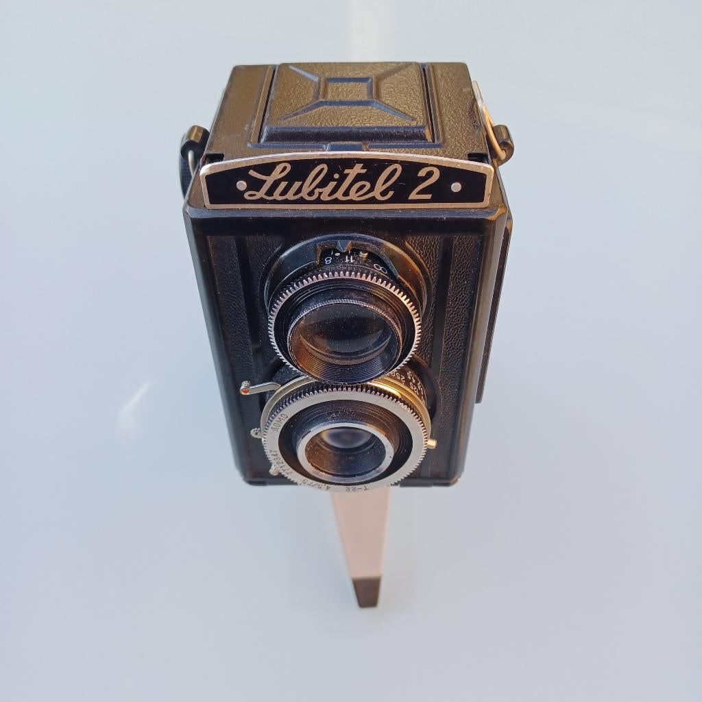 Appareil photo TLR Vintage Lubitel 2 6x6 — URSS classique, Enlèvement ou Envoi, Utilisé, Reflex miroir, Autres Marques
