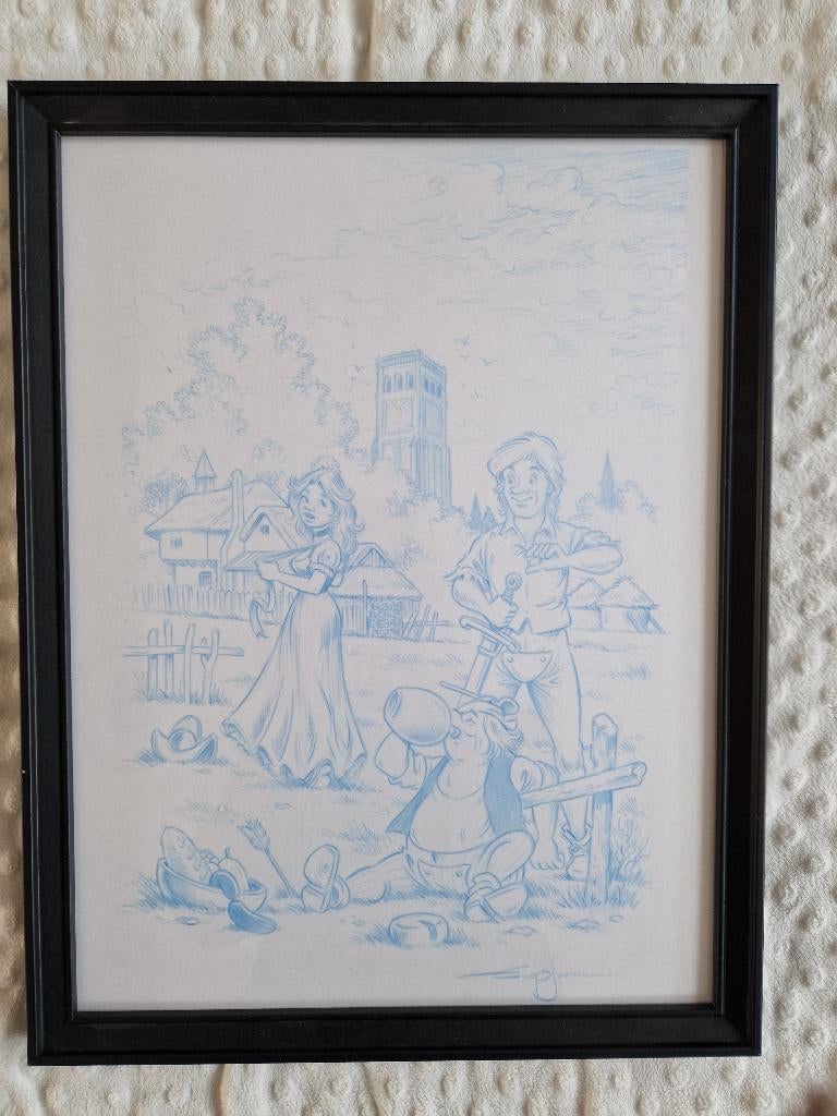 Ersel - d'Auwe - Kim - Bosschart e.a origineel werk, Ophalen of Verzenden, Nieuw