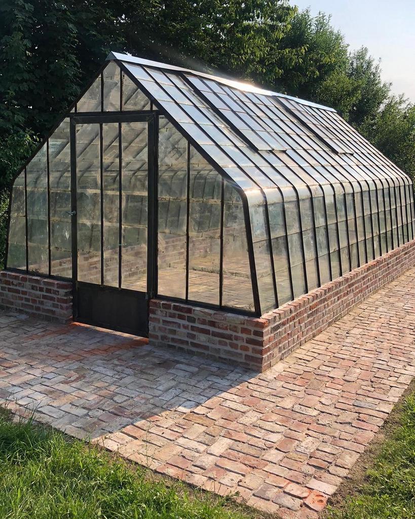 Kassen maatwerkkas serre kas glaskas druivenkas muurkas, Enlèvement ou Envoi, Comme neuf, Serre murale, Verre