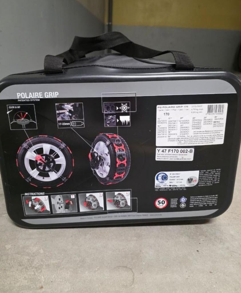 Twee nieuwe polar grip 170 polar 170 sneeuwkettingen, Auto diversen, Sneeuwkettingen, Verzenden