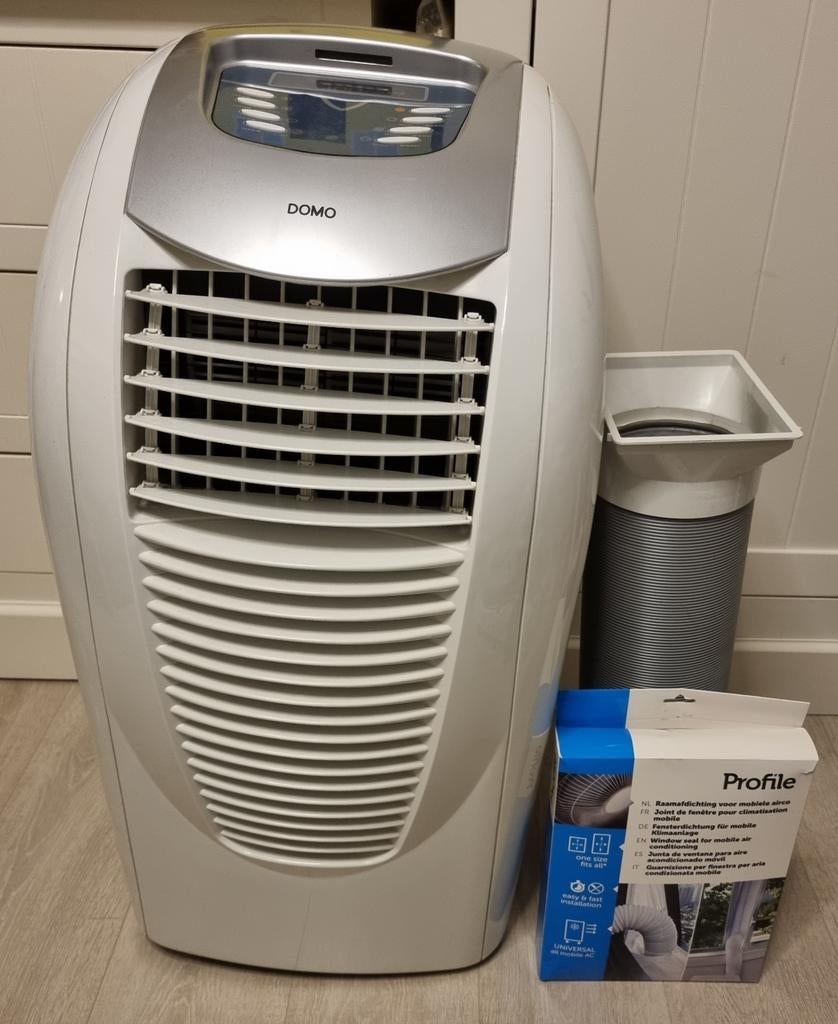 Climatiseur mobile Domo
DO335A (14 000 BTU), Electroménager, Climatiseurs, Enlèvement, Utilisé, Chauffage, Climatiseur mobile