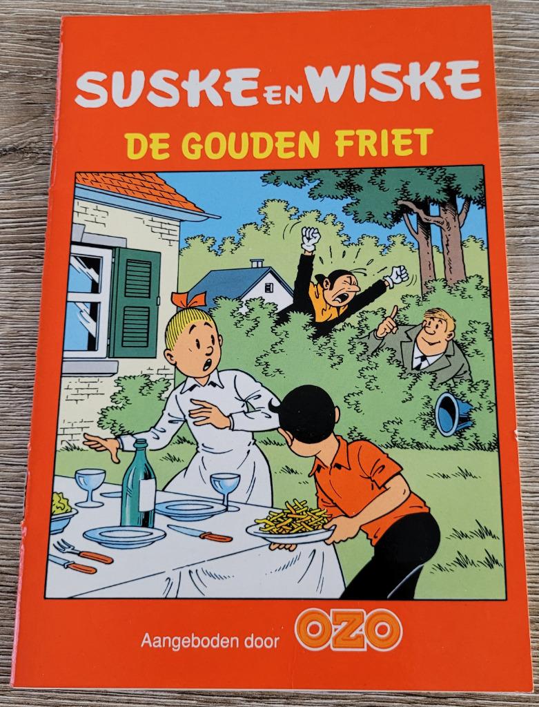 Speciale uitgave Suske en Wiske: De gouden friet (OZO), Enlèvement ou Envoi, Bob et Bobette, Utilisé, Livre ou Jeu