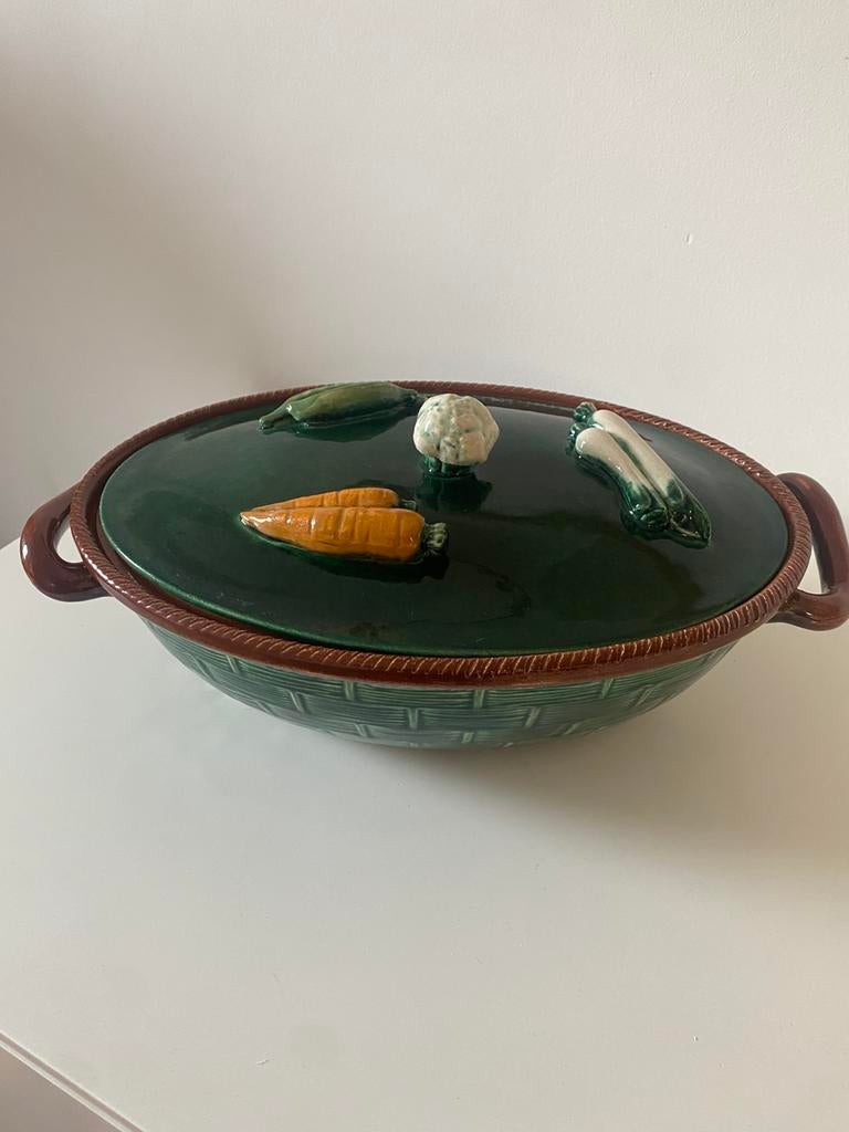 Terrine ancienne Tellurite Thulin, Enlèvement ou Envoi