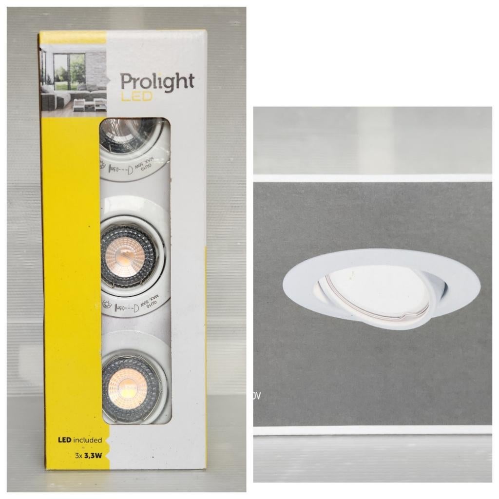 Spots encastrés Nouveaux coffrets, Enlèvement ou Envoi, Neuf, Spot encastrable ou Spot mural, Encastré(e)