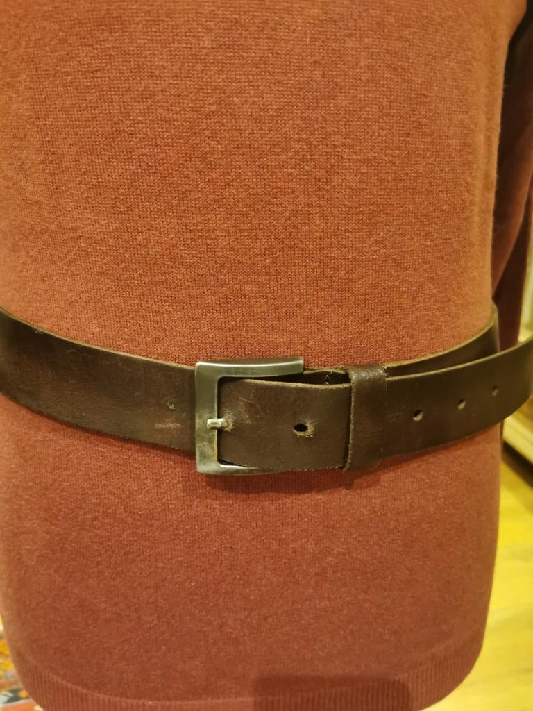 Ceinture en cuir marron Pier One pour homme, Enlèvement ou Envoi, Comme neuf
