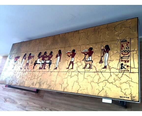 Denisco Original tafel, Tuin en Terras, Ophalen, Zo goed als nieuw, Rechthoekig, Metaal