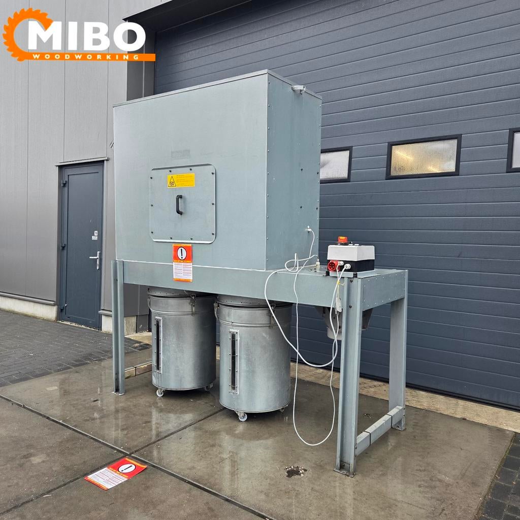 Holtrop jansma afzuiging 2 containers compact, Ophalen of Verzenden