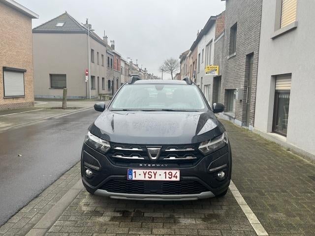 Dacia Sandero Stepway, Auto's, 4 deurs, Stof, Zwart, Particulier