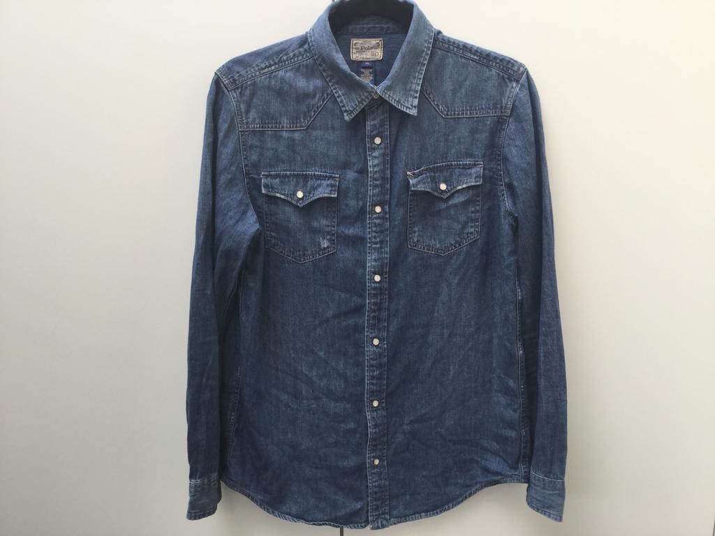 Polo Ralph Lauren hemd maat20 (176) denim blauw, Ophalen of Verzenden, Nieuw, Polo Ralph Lauren denim, Overhemd of Blouse