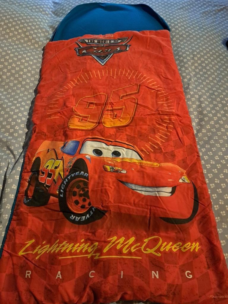 Sac de couchage CARS pour enfants de 2-4 ans, Caravanes & Camping, Enlèvement, Comme neuf