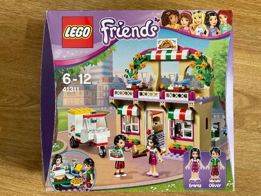 Lego friends Pizzeria, Ophalen of Verzenden, Zo goed als nieuw, Complete set, Lego