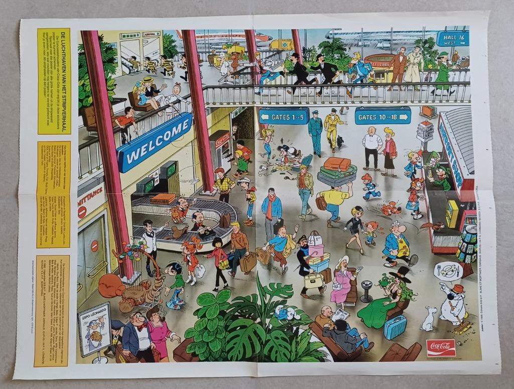 POSTER STRIPFIGUREN + DISPLAY Isabelle Avondrood, Boeken, Ophalen of Verzenden, Zo goed als nieuw, Diverse Auteurs