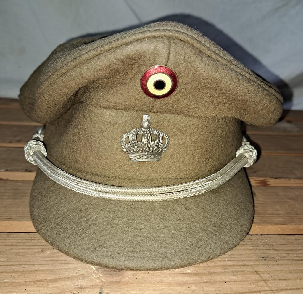 Pet kepi oude Belgische leger baret, Ophalen of Verzenden