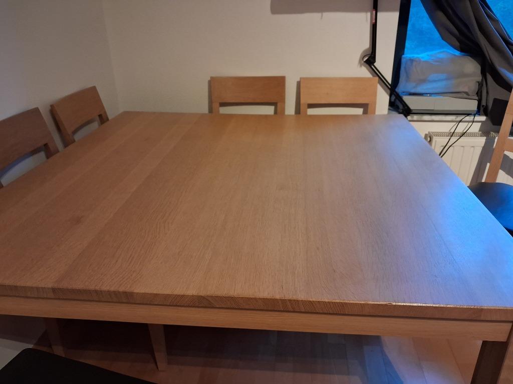 table à manger et chaises, 100 à 150 cm, Cinq personnes ou plus, 100 à 150 cm, Enlèvement