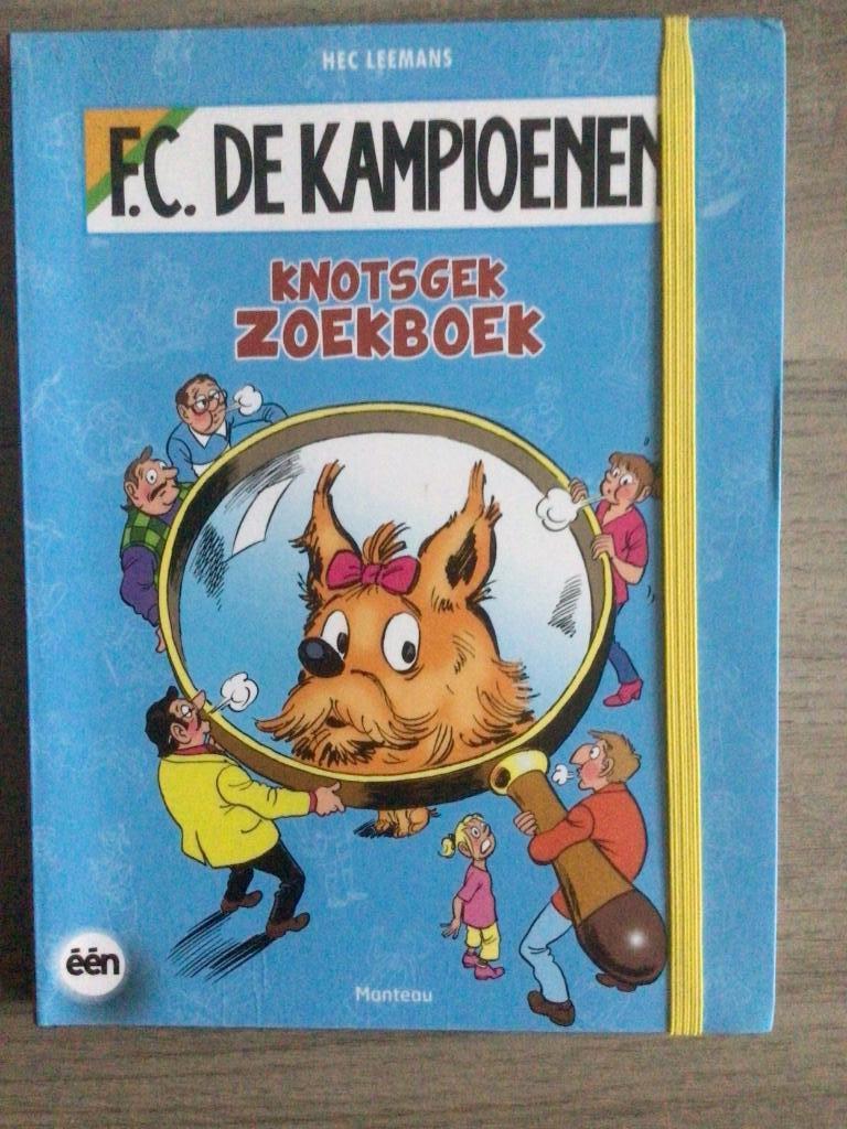 F.C. De kampioenen Knotsgek zoekboek, Enlèvement ou Envoi, Utilisé
